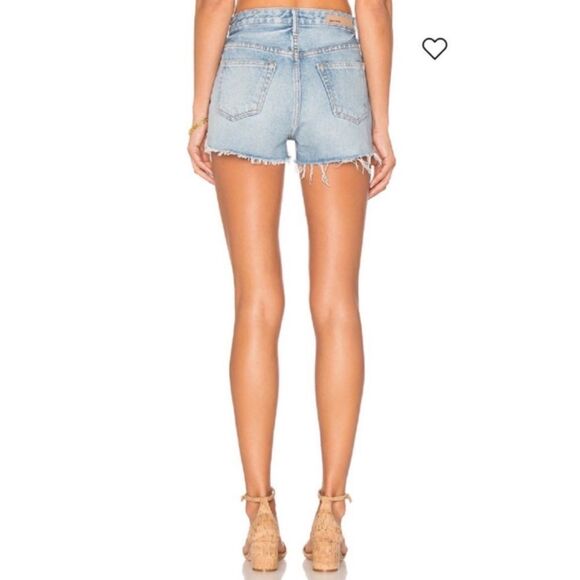GRLFRND high rise Cindy denim shorts in can't get enough - Picture 9 of 9